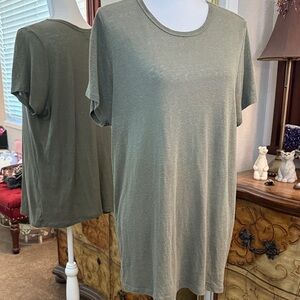 Torrid Olive Green Short Sleeve Tee-Size 1X